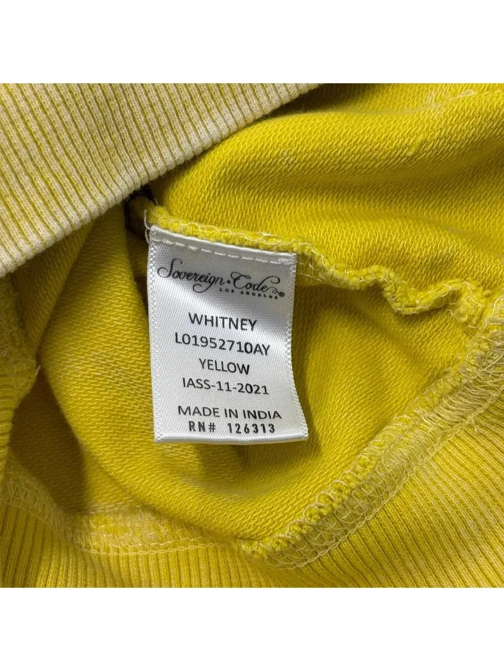 lululemon athletica sovereign code